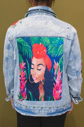 Lets Get Lost Denim Jacket - Missy & Molly